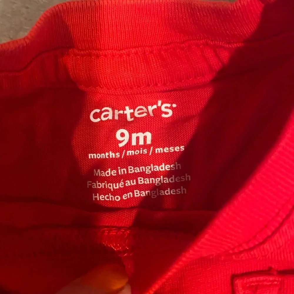 CARTERS 9M Short Sleeve T-Shirt